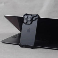 Thumbnail for AluLux Edge™: The Premium Irregular Aluminum Bumper Case with Lens Shield - TechShopi