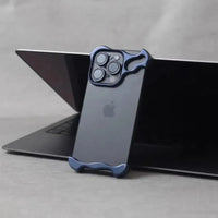 Thumbnail for AluLux Edge™: The Premium Irregular Aluminum Bumper Case with Lens Shield - TechShopi