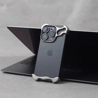 Thumbnail for AluLux Edge™: The Premium Irregular Aluminum Bumper Case with Lens Shield - TechShopi