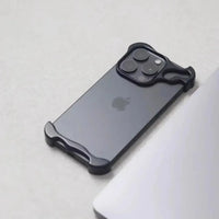 Thumbnail for AluLux Edge™: The Premium Irregular Aluminum Bumper Case with Lens Shield - TechShopi