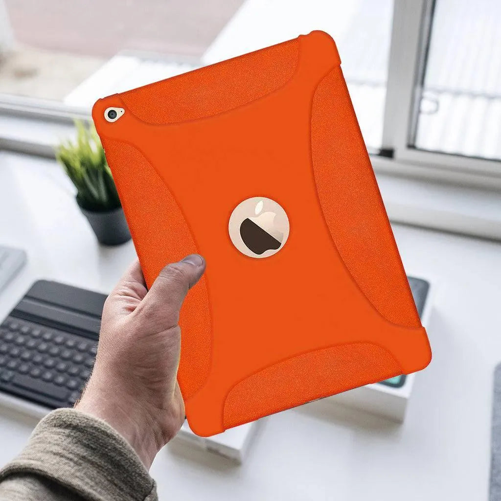 AMZER Shockproof Rugged Silicone Skin Jelly Case for Apple iPad Air 2 - TechShopi