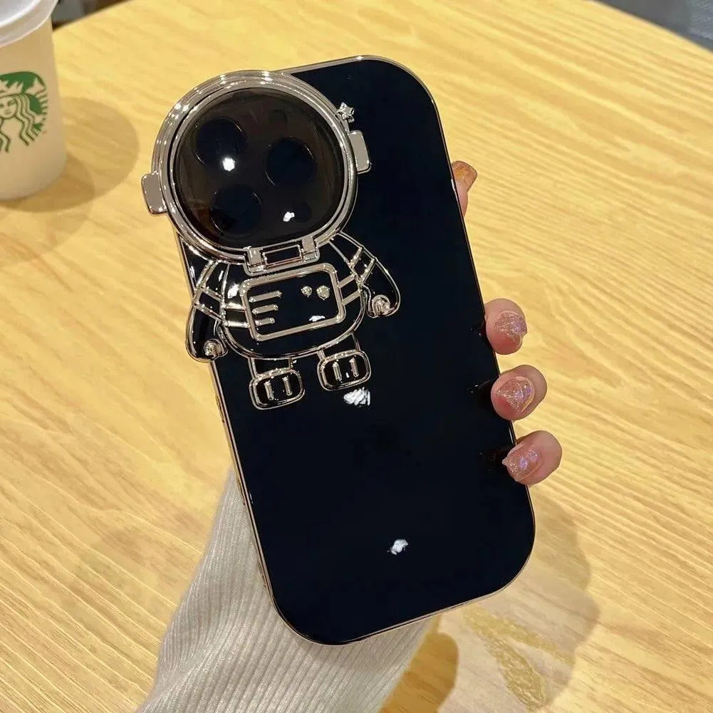 Astronaut iPhone case with Camera Lens Stand and Protector Case - TechShopi