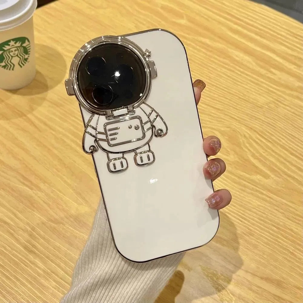 Astronaut iPhone case with Camera Lens Stand and Protector Case - TechShopi