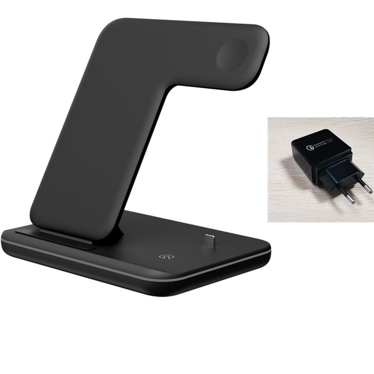 Earphone Wireless Charger 3 In 1 Wireless Charger Stand