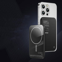 Magnetic Wireless Alloy Power Bank - Premium Metal Design Fast Charger | 5000-20000mAh Portable Battery with MagSafe Technology