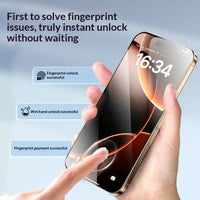 Privacy Screen Protector for iPhone - HD Anti-Spy Tempered Glass | 2-Pack Scratch-Resistant Shatterproof Protection for iPhone 12-17