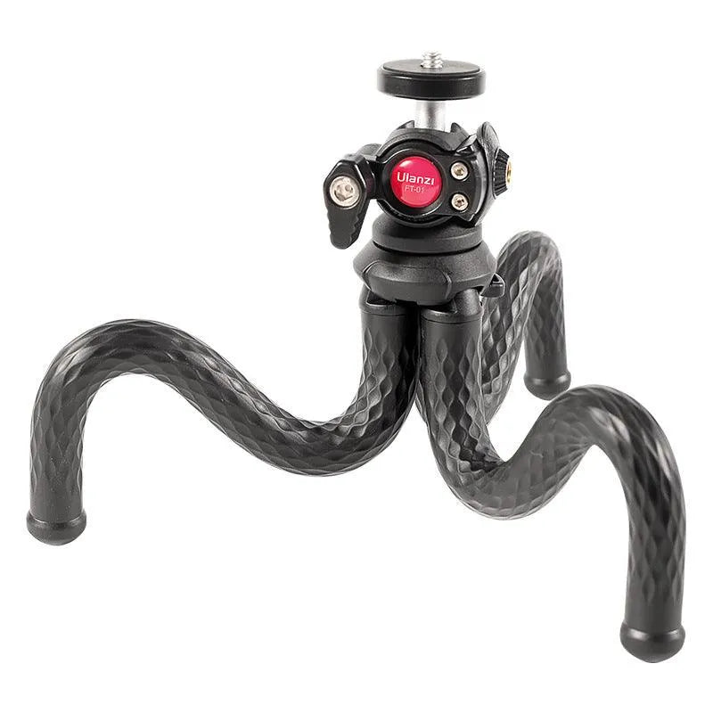 Black Octopus Mobile Phone Clip Gimbal Tripod Set - TechShopi