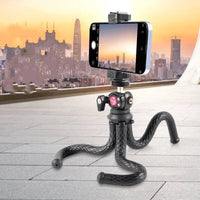 Thumbnail for Black Octopus Mobile Phone Clip Gimbal Tripod Set