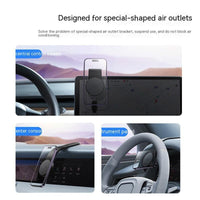 Thumbnail for Wireless Car Charger Mount - Magnetic Phone Holder with 360° Rotation & Bendable Arm for Safe Hands-Free Driving