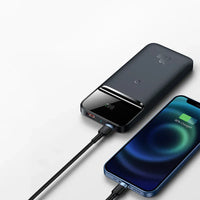 MagSafe Wireless Power Bank 10000mAh - 2-in-1 Magnetic Charger with LCD Display | Fast Charging Portable Battery for iPhone