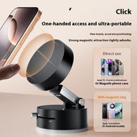 Thumbnail for Foldable Magnetic Vacuum Car Phone Holder Foldable Suction Cup With Suction Cup Hands-Free Navigation For Smart Phone