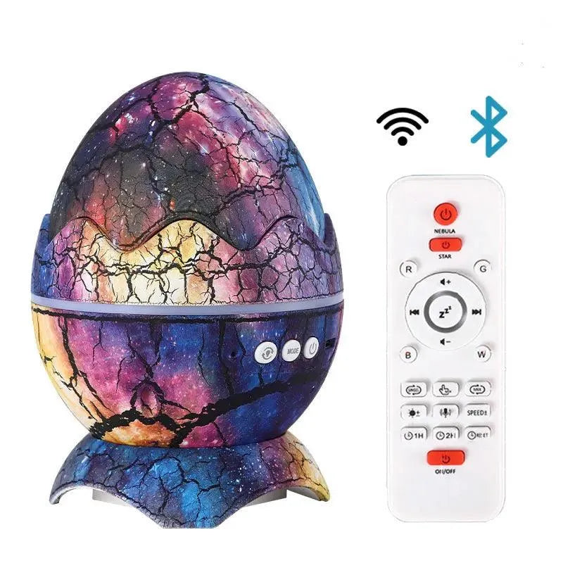 CosmicDragonEgg™ LED Galaxy Projector with Bluetooth Speaker - TechShopi