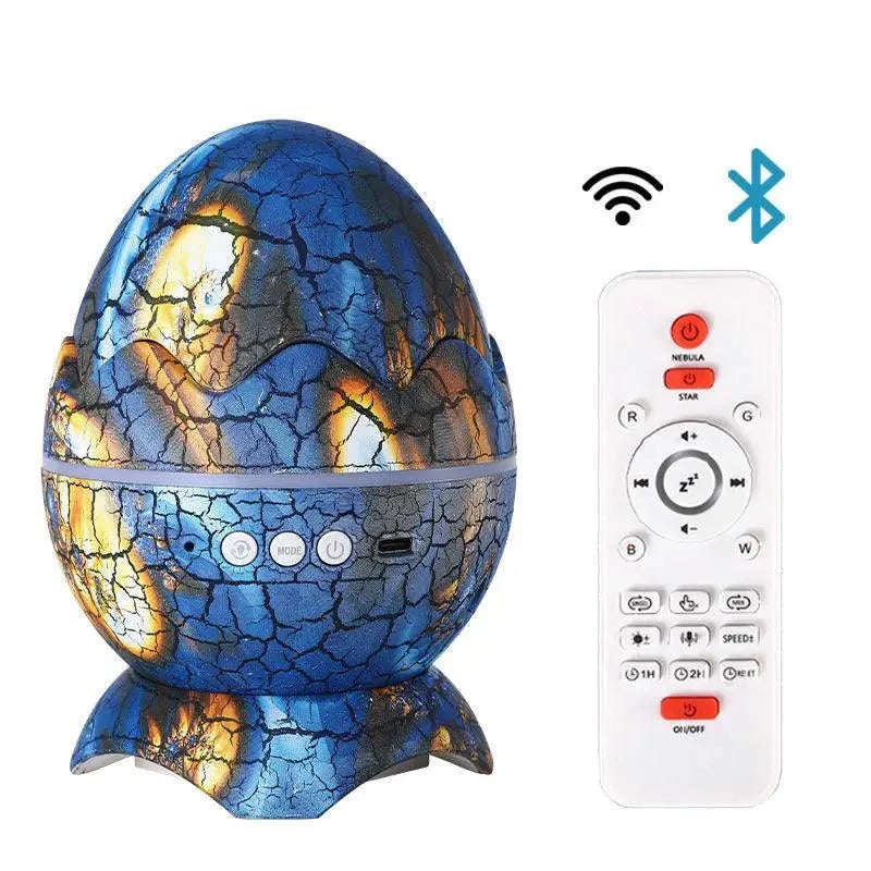 CosmicDragonEgg™ LED Galaxy Projector with Bluetooth Speaker - TechShopi