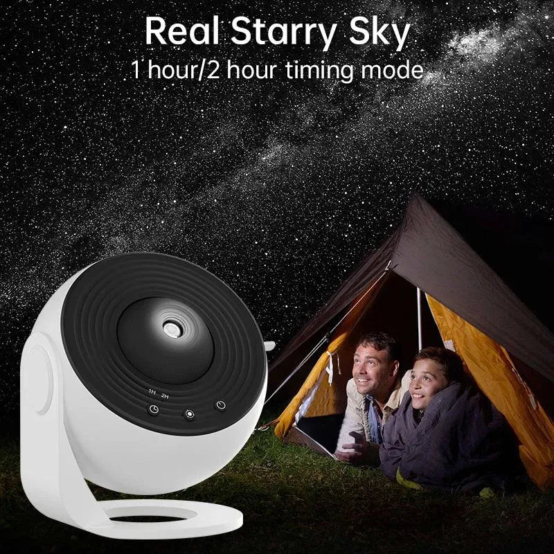 CosmoDreamer™ Galaxy Projector 360° - Starry Sky Night Lamp - TechShopi