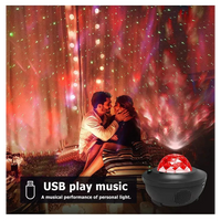 Thumbnail for CosmoSphere™ 21-Color Bluetooth Star Projector - TechShopi