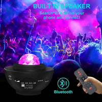 Thumbnail for CosmoSphere™ 21-Color Bluetooth Star Projector - TechShopi