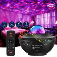 Thumbnail for CosmoSphere™ 21-Color Bluetooth Star Projector - TechShopi
