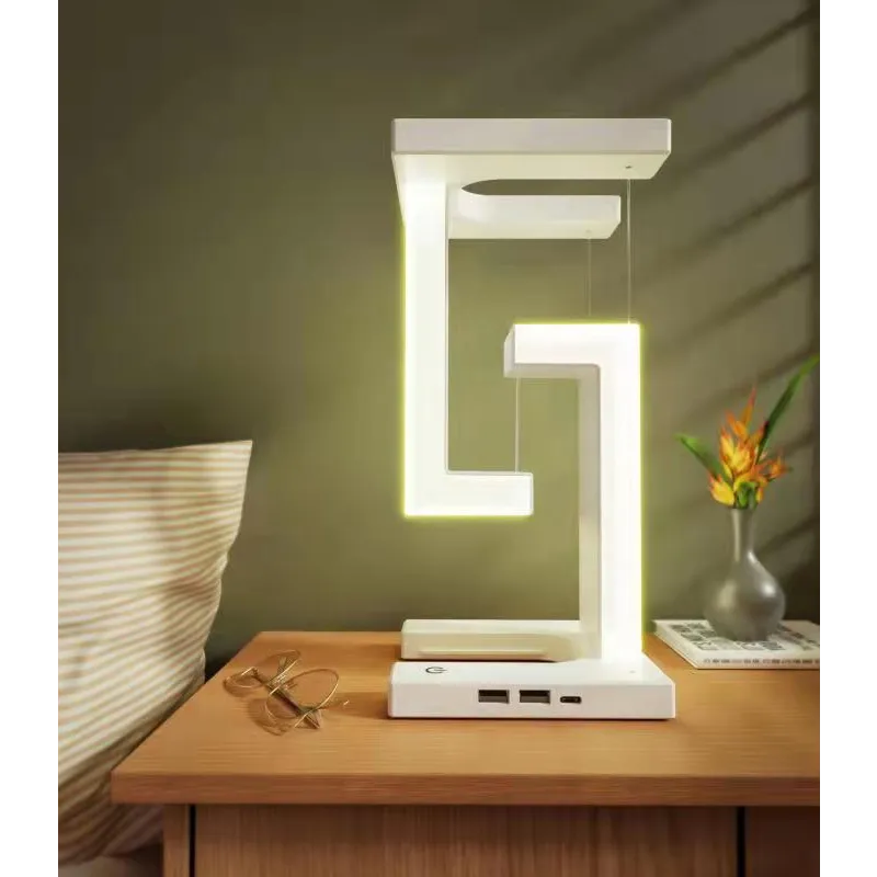 Creative Smartphone Wireless Charging Suspension Table Lamp