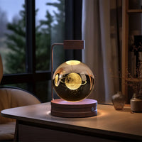 Thumbnail for Crystal Ball Cosmic Dinosaur Indoor Night Light USB Power