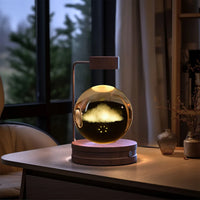 Thumbnail for Crystal Ball Cosmic Dinosaur Indoor Night Light USB Power