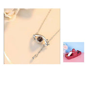 Thumbnail for Hot Valentine's Day Gifts Metal Rose Jewelry Gift Box Necklace For Wedding Girlfriend Necklace Gifts