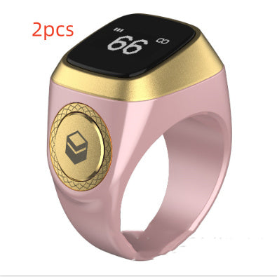 Digital Smart Ring Tally Counter Time Reminder Bluetooth-compatible For Meditation Yoga Relieve Tension Reset