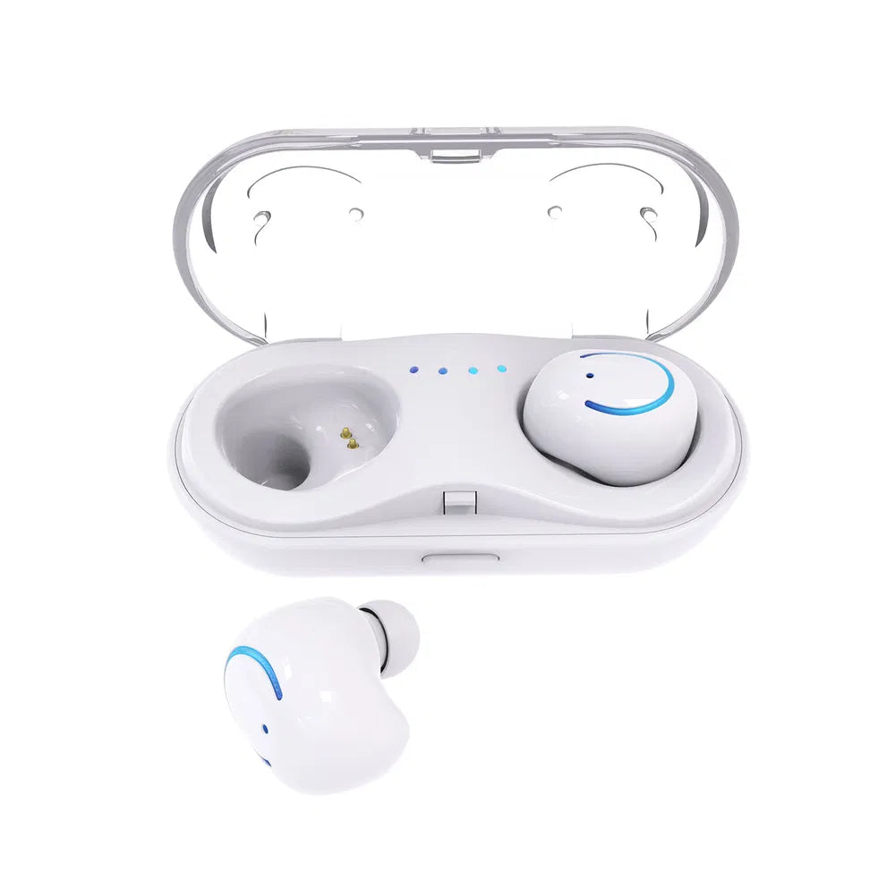 TWS Wireless Stereo Earbuds with 950mAh Charging Case - Bluetooth 4.2 Earphones | 5-6H Battery & Noise-Reducing Mic
