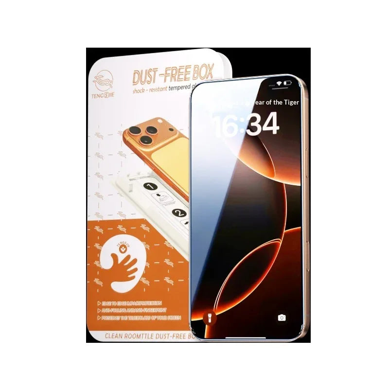 Privacy Screen Protector for iPhone - HD Anti-Spy Tempered Glass | 2-Pack Scratch-Resistant Shatterproof Protection for iPhone 12-17