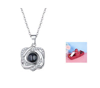 Thumbnail for Hot Valentine's Day Gifts Metal Rose Jewelry Gift Box Necklace For Wedding Girlfriend Necklace Gifts