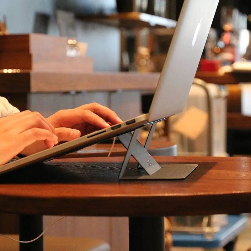 Ergonomic Adjustable Laptop Stand - Your Solution to Comfortable Work!