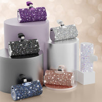 Diamond Pocket Capsule Power Bank - Mini Lipstick Emergency Charger | Ultra-Compact Portable Battery with Crystal Design