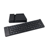 Thumbnail for Foldable Metal Bluetooth Keyboard - Your Compact Typing Companion - TechShopi