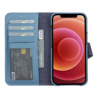 Thumbnail for Full Leather Coating Detachable Wallet Case for Apple iPhone 13 Series - TechShopi