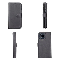 Thumbnail for Full Leather Coating Detachable Wallet Case for Apple iPhone 13 Series - TechShopi