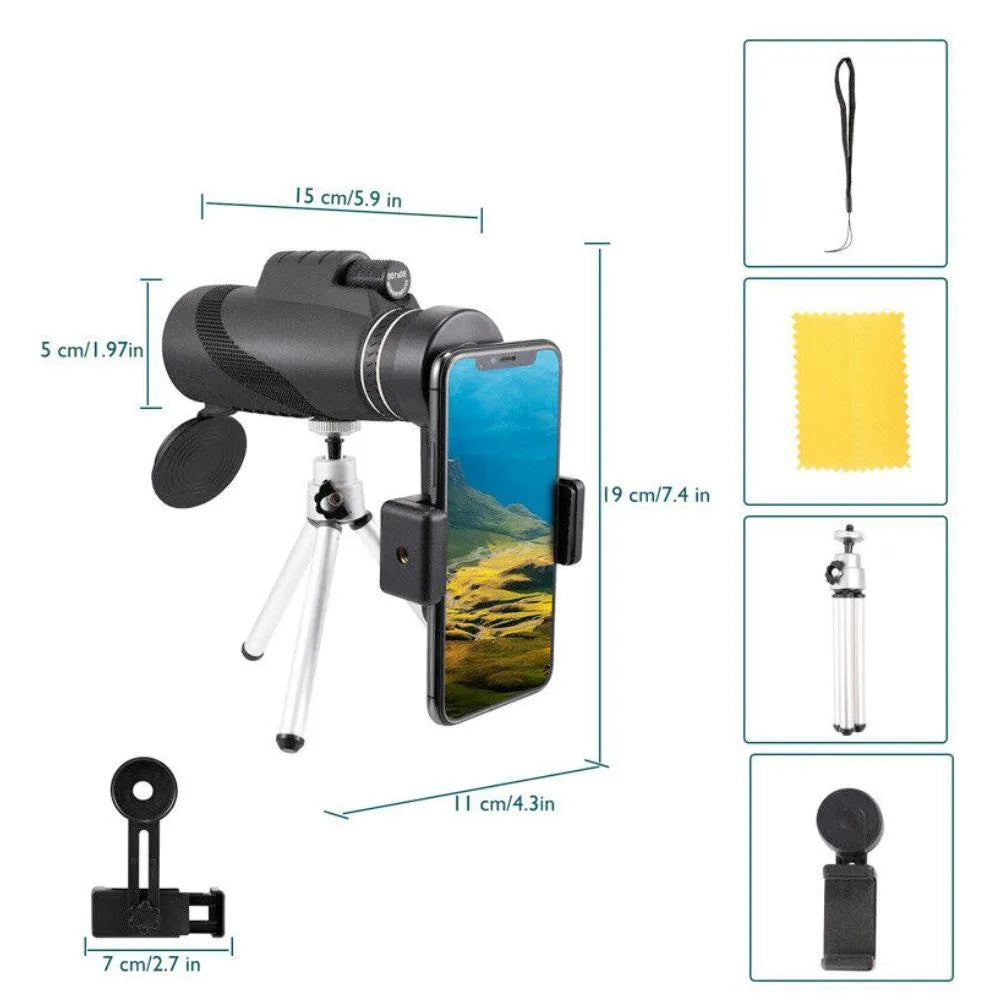 HD Monocular Tripod for Smartphones - TechShopi