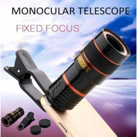 Thumbnail for HD Optical Zoom Smartphone Lens with Universal Mobile Phone Clip - TechShopi