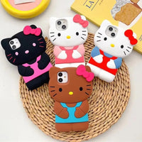 Thumbnail for Hello Kitty 3D Stereoscopic Phone Case For IPhone 15 14 13 12 11 Pro Max - TechShopi