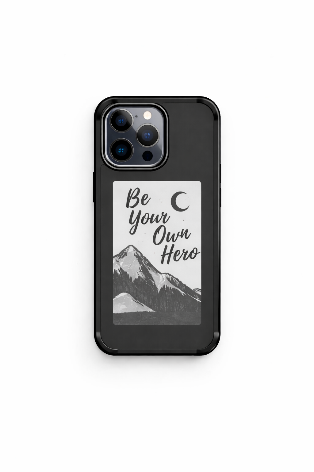 E-ink Screen Phone Case - Customizable Display Cover with NFC Technology | Battery-Free Personalized Design for iPhone