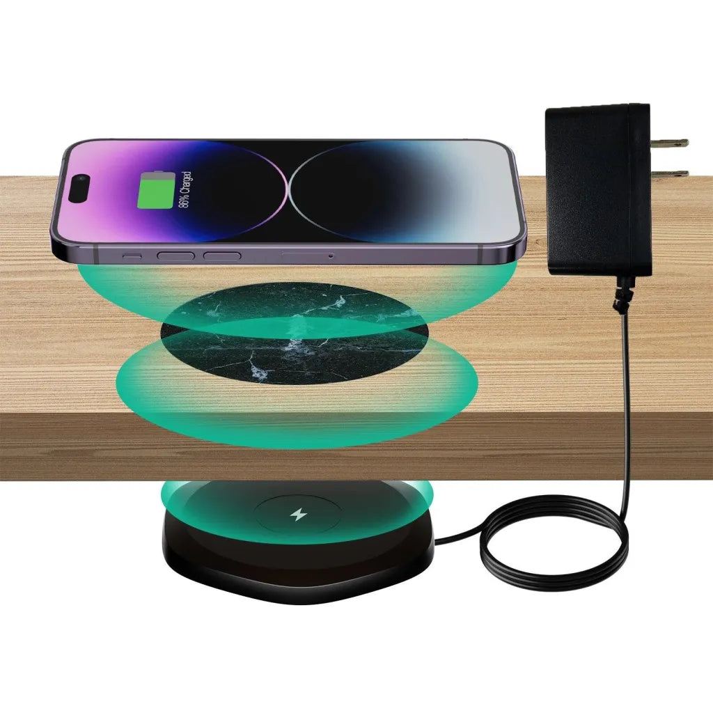 Invisible Wireless Charger for iPhone - Under Table QI Charger - TechShopi