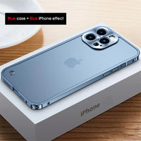 Thumbnail for Magnetic Charging Aluminium Case Cover for iPhone - TechShopi