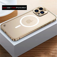 Thumbnail for Magnetic Charging Aluminium Case Cover for iPhone - TechShopi