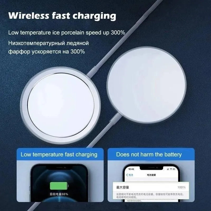 20W Magnetic Wireless Charger Fast Charge For iPhone -  by TechShopi - HomePage, iphone, iphone-Accessories, Iphone-Charger