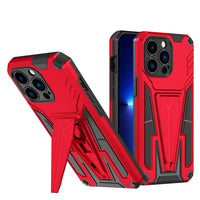 Thumbnail for Military Grade Armor Hard Kickstand Case for iPhone 13 Pro Max (Black) - TechShopi