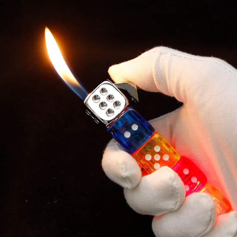New Original Lighter Flame Creative Dice Inflatable