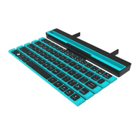 Thumbnail for Outdoor Office Portable Folding Wireless Reel Keyboard - TechShopi