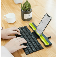 Thumbnail for Outdoor Office Portable Folding Wireless Reel Keyboard - TechShopi