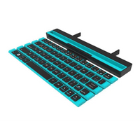 Thumbnail for Outdoor Office Portable Folding Wireless Reel Keyboard - TechShopi