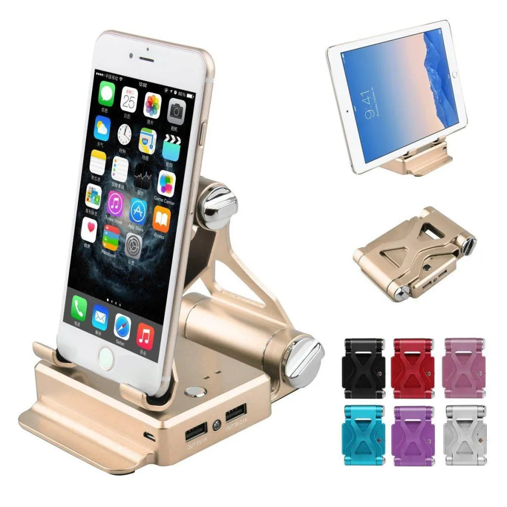 Podium Style Stand With Extended Battery Up To 200% For iPad, iPhone - TechShopi