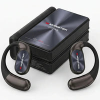 MONSTER AC530 Wireless Bluetooth Earphones - Active Noise Cancelling | Bio-Fiber Dynamic Driver Foldable Headphones