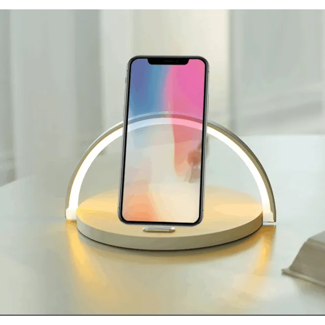 10w Wireless Charger Block Holder For Smart Phone - Mobile & Laptop Accessories by Maroon Asteria - Christmas, Father’s Day, Halloween, Holder For Smart Phone, HomePage, iphone, Mother’s Day, night light